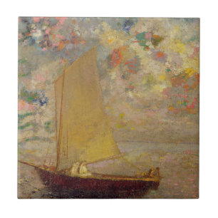 Zeilboot Tegeltje