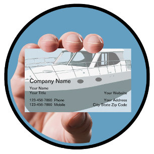 Zeilboot Thema Visitekaartjes