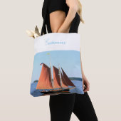 zeilboot tote bag (Dichtbij)