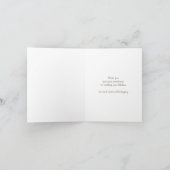 Zeilboot Train een kind Schrift Dank u Leraar Bedankkaart (Binnen)