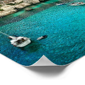 Zeilboot Tropical Island Coast Poster (Hoek)