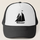 Zeilboot Trucker Pet (Voorkant)