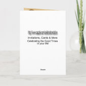 zeilboot-Vaderdag-Wenskaart Kaart (Achterkant)