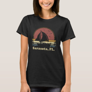 zeilboot van Florida Sarasota T-shirt