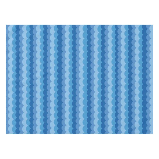 Zeilboot verjaardagsfeestje tafelkleed (Voorkant (Horizontaal))