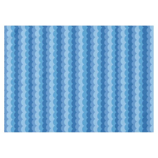 Zeilboot verjaardagsfeestje tafelkleed (Voorkant (Horizontaal))