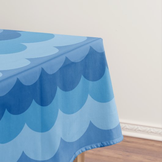 Zeilboot verjaardagsfeestje tafelkleed (Voorbeeld)