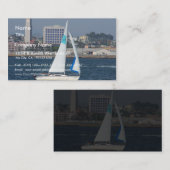 Zeilboot Visitekaartje (Voorkant / Achterkant)