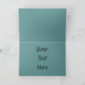 zeilboot-Wenskaart Kaart (Binnen)