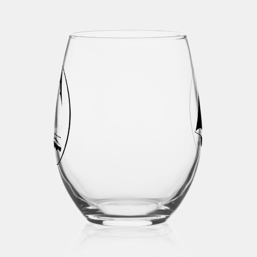 Zeilboot Wijnglas Zonder Voet (Links)