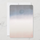 Zeilboot Zee sterren RSVP Kaart (Achterkant)