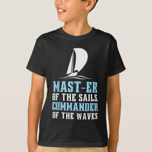 Zeilboot zeilboot Master of Sails Vader T-shirt