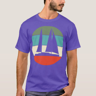 Zeilboot Zeilboot Varen Retro 1 T-shirt