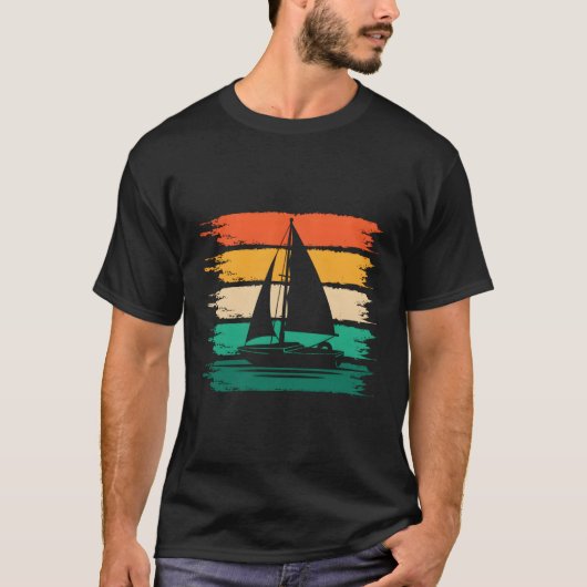 Zeilboot Zeilboot Zeilboot Zeilboot T-shirt (Voorkant)