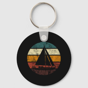Zeilboot Zeilen Retro Zeilboot Zeilboot Zeilboot Sleutelhanger