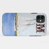 Zeilboot Zeilschip OCEA Monogram IPHONE 5 Hoesje (Achterkant (horizontaal))