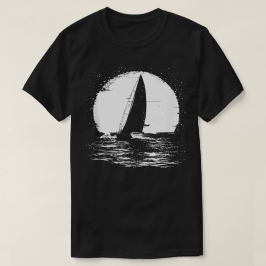 Zeilboot Zeilteam T-shirt (Design voorkant)