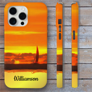 Zeilboot Zonsondergang 1300 iPhone 15 Pro Max Case