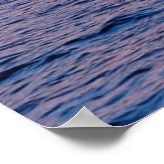 Zeilboot zonsondergang in Florida Poster (Hoek)