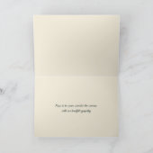 Zeilboot zonsondergang met medeleven van meeuwen kaart (Binnen)