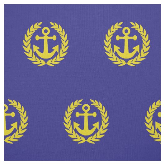 Zeilbootanker scheepvaartthema stof (Swatch)