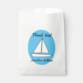 Zeilbootfeest Bedankzakje (Voorkant)