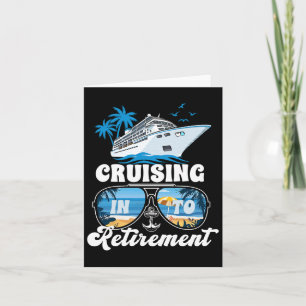 Zeilbootvakantie cruisen naar pensioen kaart