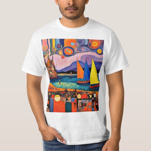 Zeilboten 1 t-shirt (Voorkant)