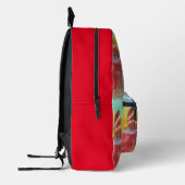 Zeilboten Bedrukte Rugzak (Links)