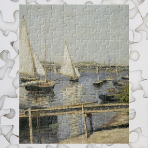 Zeilboten bij Argenteuil door Gustave Caillebotte Legpuzzel