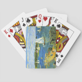 Zeilboten bij Mahone Bay in Canada Pokerkaarten