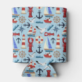 Zeilboten Blikjeskoeler (Achterkant)