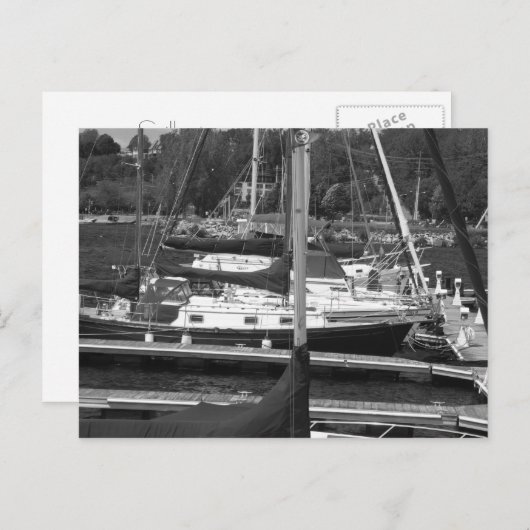 Zeilboten Briefkaart (Voorkant / Achterkant)