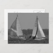 Zeilboten Briefkaart (Voorkant / Achterkant)