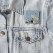 zeilboten, c.1869 vierkante button 5,1 cm (In situ)