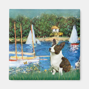 Zeilboten - Cardigan Welsh Corgi 5 Magneet