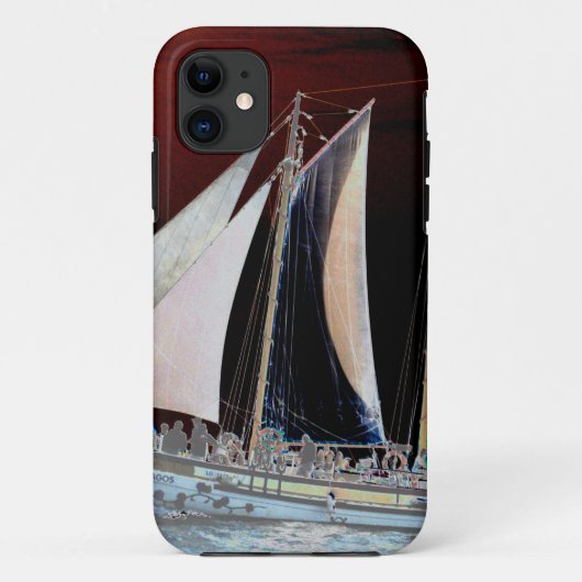 Zeilboten Case-Mate iPhone Case (Achterkant)