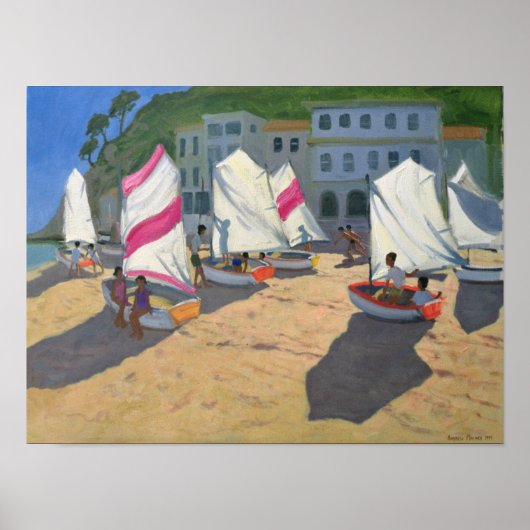 Zeilboten Costa Brava 1999 Poster (Voorkant)