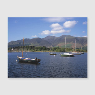 Zeilboten Derwent Water Keswick Cumbria