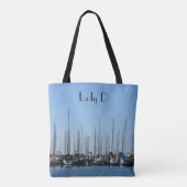 Zeilboten die ik liever  zou verzorgen tote bag (Achterkant)