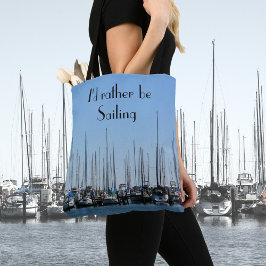 Zeilboten die ik liever zou verzorgen tote bag