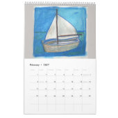 Zeilboten en zeekarakter kalender (Feb 2027)