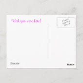 Zeilboten en Zonsondergangen Briefkaart (Achterkant)