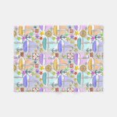 Zeilboten Fleece Deken (Voorkant (Horizontaal))