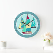zeilboten grote klok (Huis)