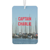 Zeilboten, ik zou liever aan de zeekust varen luchtverfrisser (Achterkant)