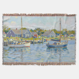Zeilboten Impressionisme New England Deken