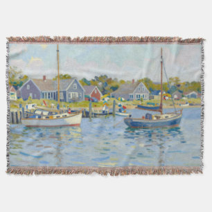 Zeilboten Impressionisme New England Deken