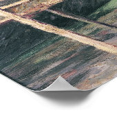 zeilboten in Argenteuil, c.1888 Poster (Hoek)