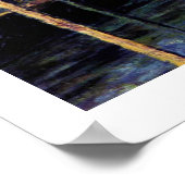 Zeilboten in Argenteuil door Caillebotte Gustave Poster (Hoek)